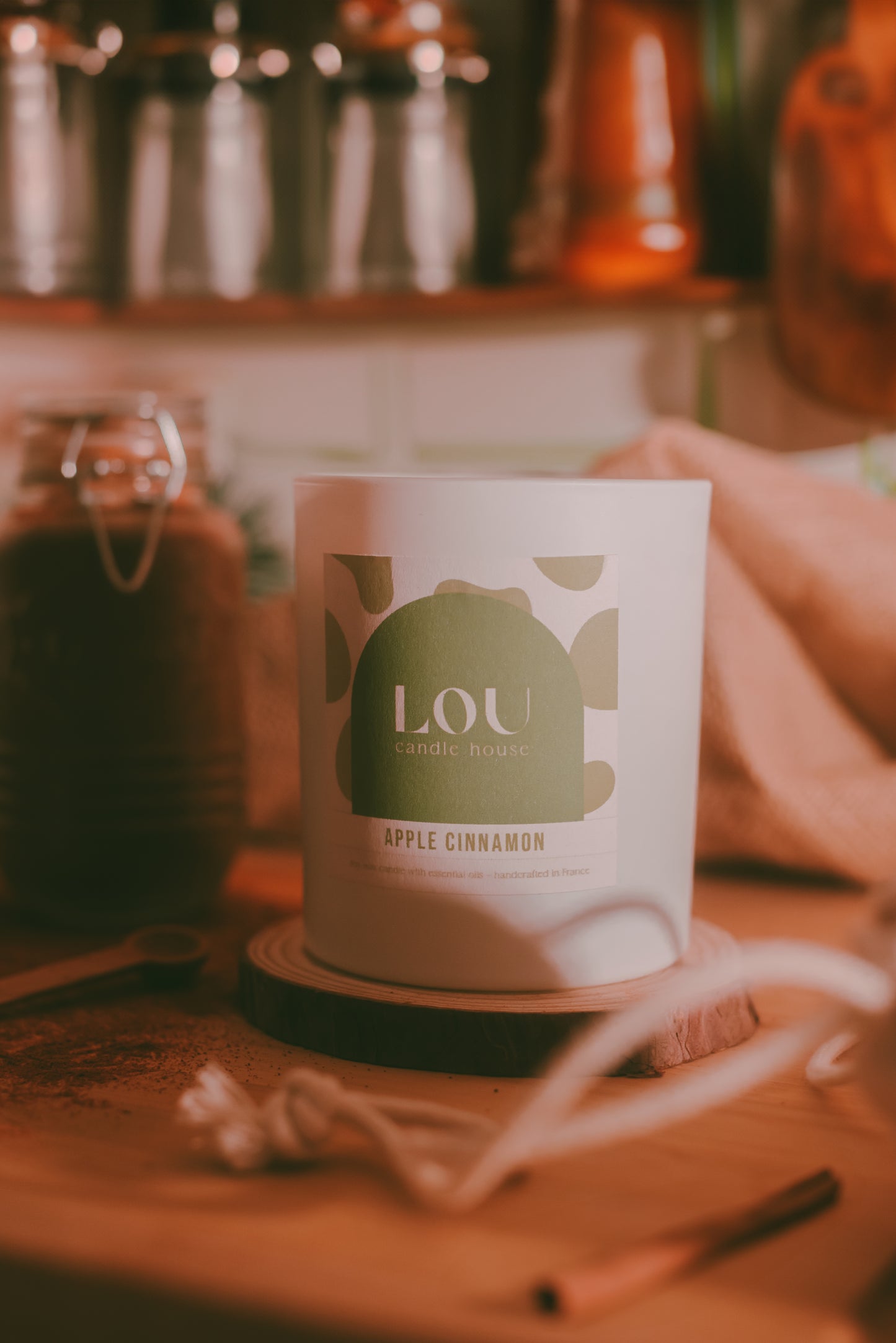 APPLE CINNAMON cire de soja