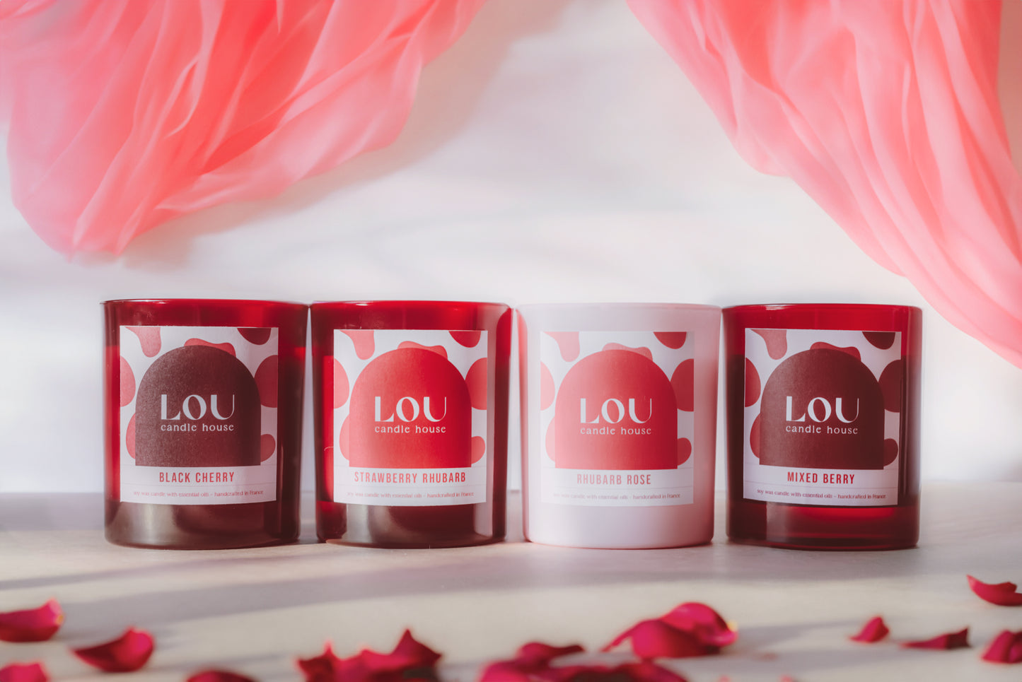 STRAWBERRY RHUBARB cire de soja