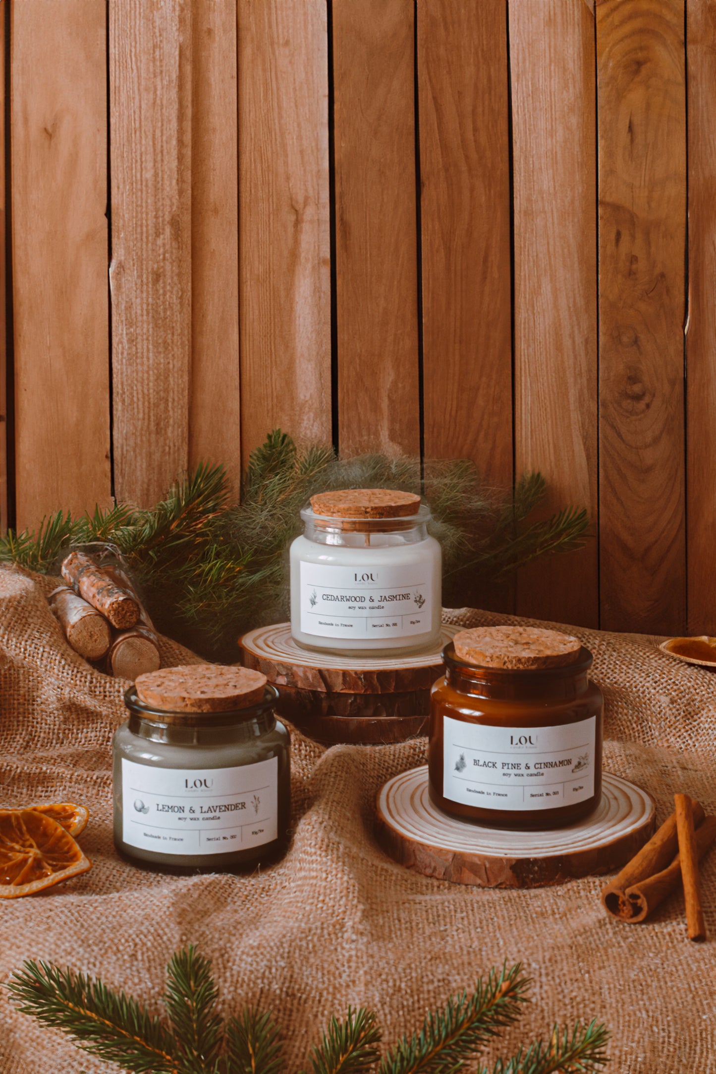 BLACK PINE & CINNAMON Apothecary