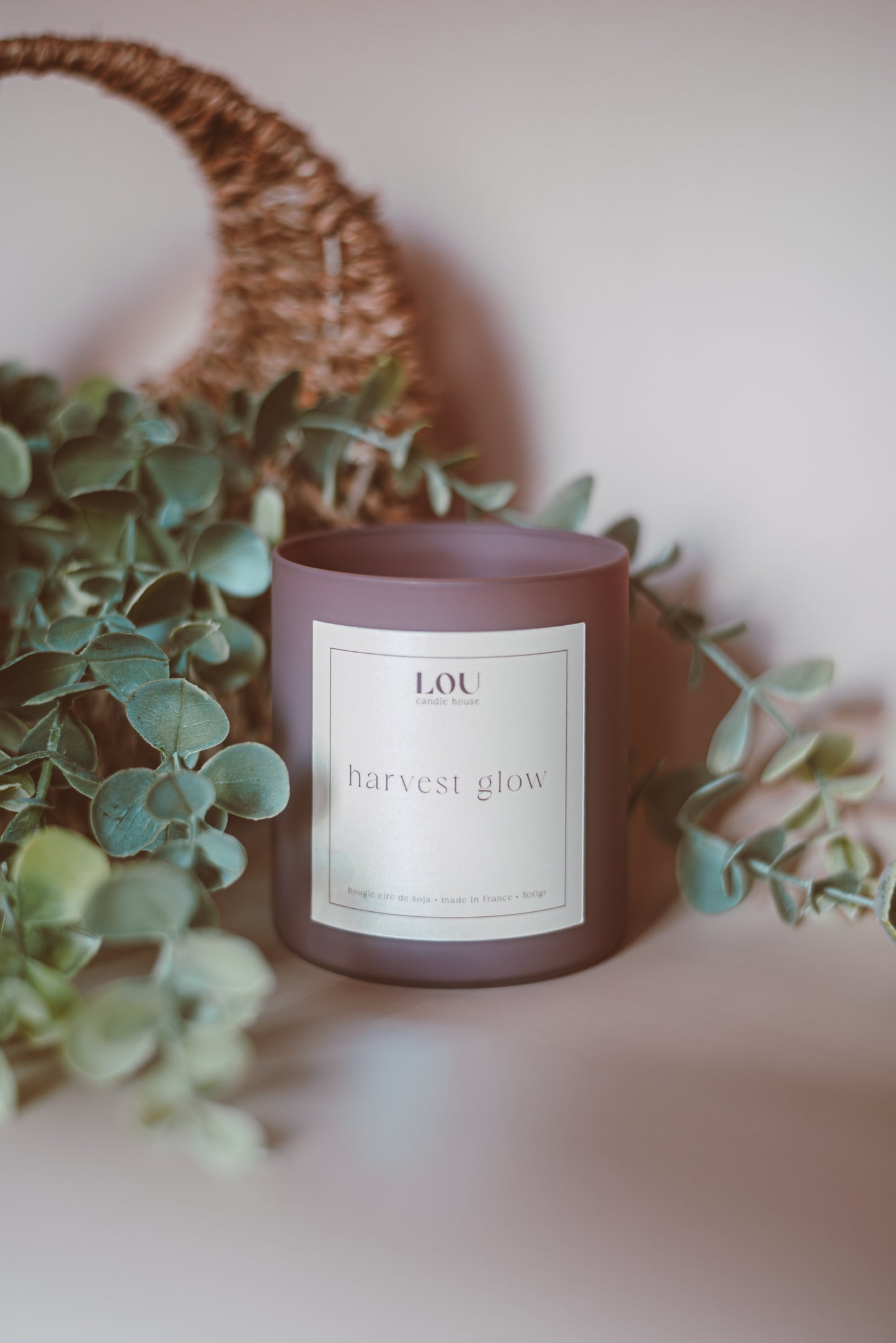 HARVEST GLOW - cire de soja 300gr