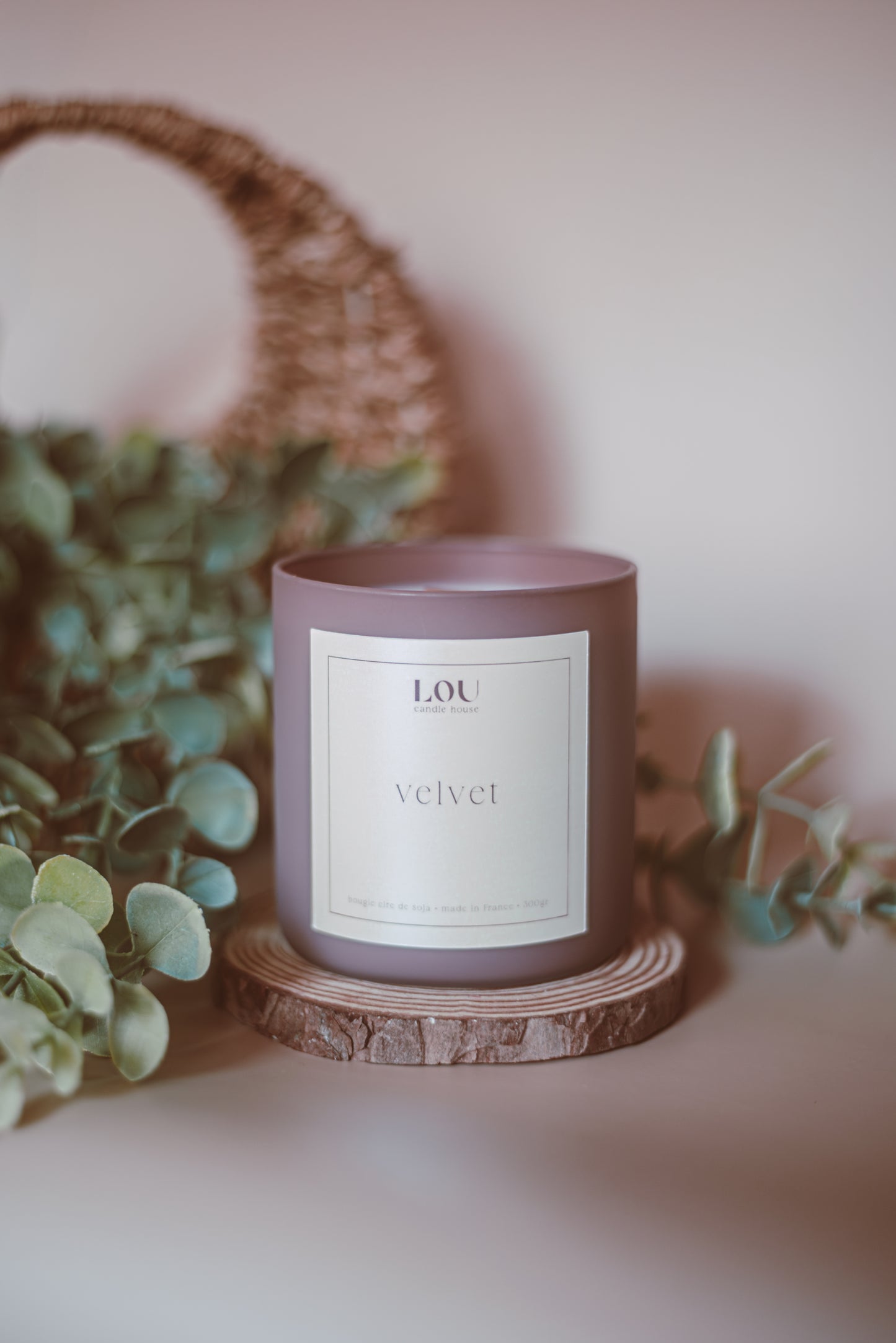 VELVET - cire de soja 300gr