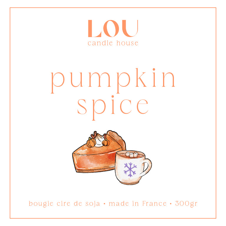 PUMPKIN SPICE cire de soja